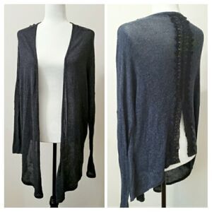 A&F waterfall cardigan